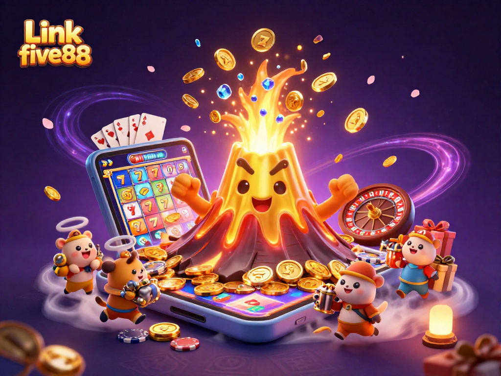 Engage with Link five88 for thrilling golden volcano casino adventures exploding with treasures!
