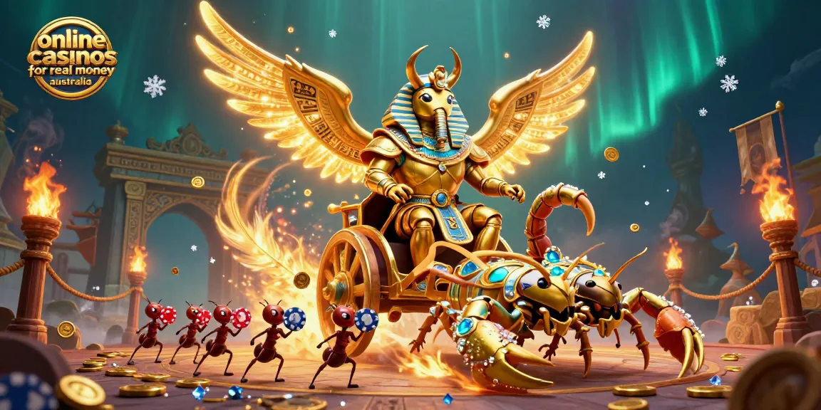 Experience the charm of online casinos for real money Australia with dynamic gaming elements.