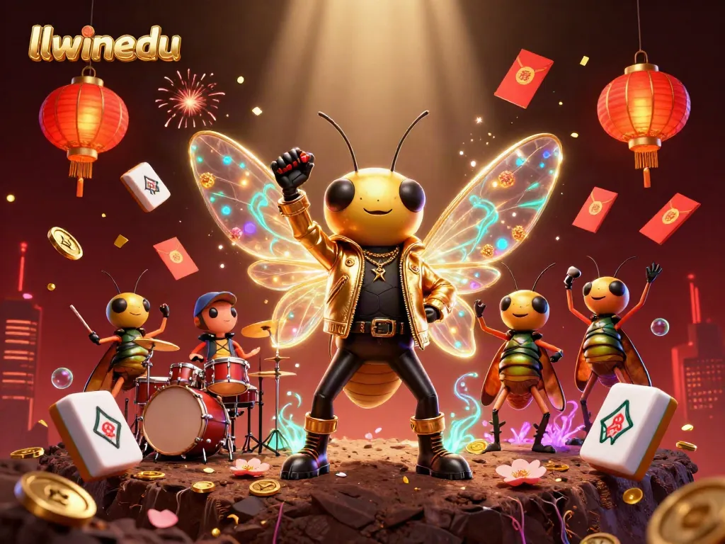 Experience exciting gambling action at llwinedu with a rock star cicada and dynamic casino elements.