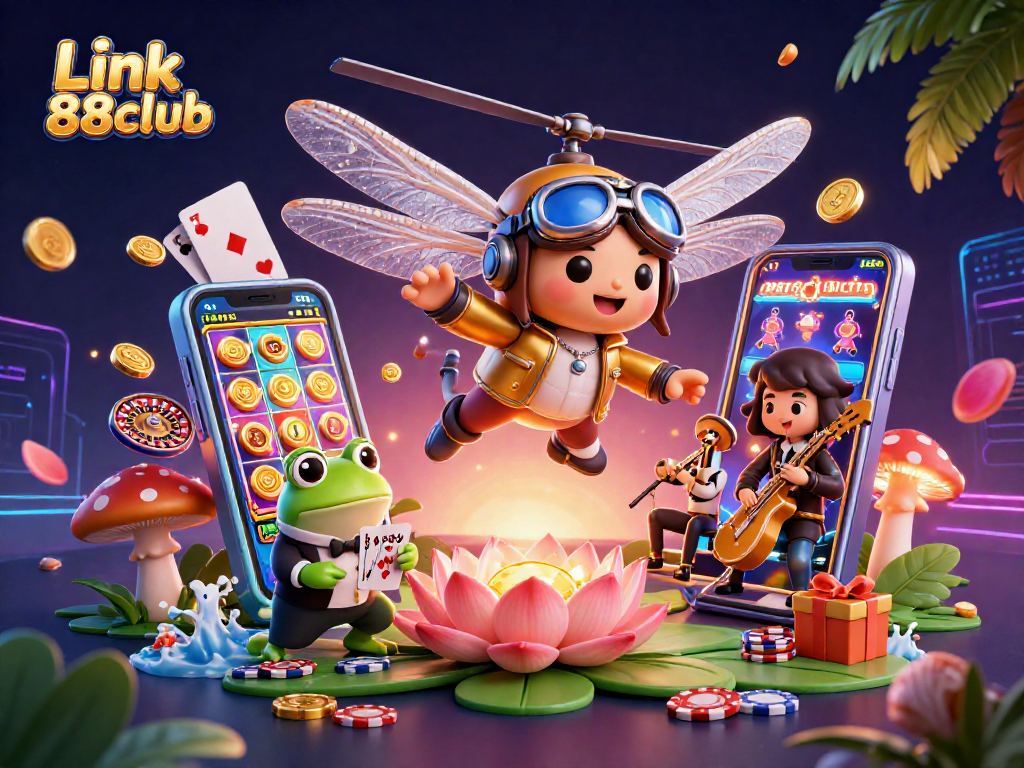 Engage with thrilling games at Link 88club featuring exciting slot games and vibrant casino action.